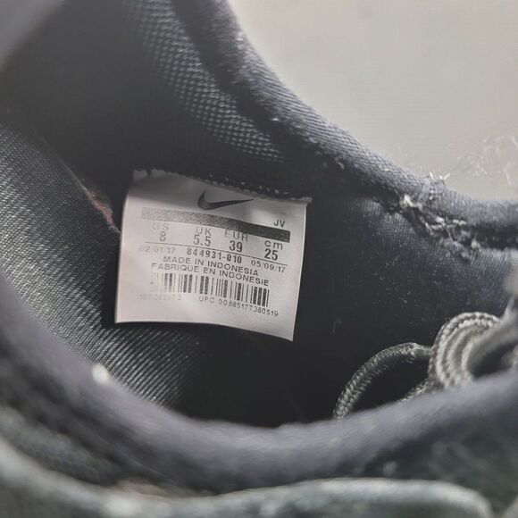 Nike Roshe Two Shoes Womens Sz 8 Black Athletic Trainers - Picture 8 of 9